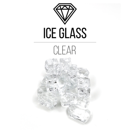 Стеклянная крошка Ice Glass,Clear, 500гр