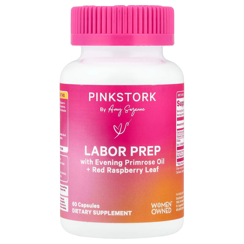 Pink Stork, препарат для подготовки к родам, 60 капсул