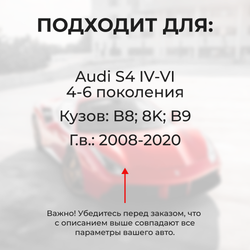 Ремкомплект ограничителей дверей Audi S4 (IV-VI) B8; 8K; B9 (2 двери, тип 14) 2008-2020