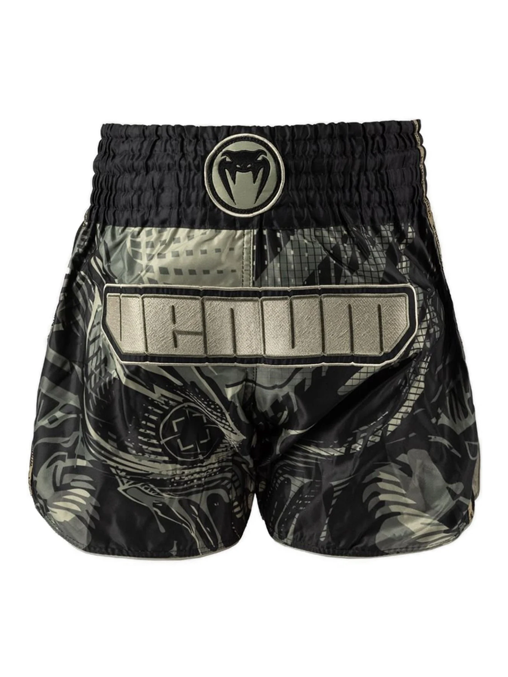 Шорты компрессионные Venum Midnight Fury Black/Grey/Silver
