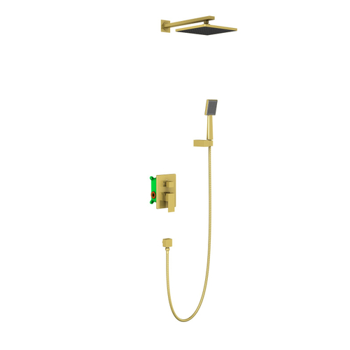 Душевой комплект Timo Selene SX-2069/17SM золото матовое