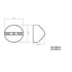 07631-1A,19 Подвес Кенти черный w20*15 h230 E14 1*40W (высота корпуса светильника h40)