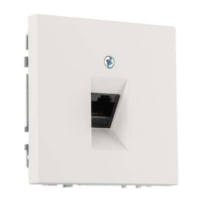 Компьютерная розетка RJ 45 LAVERO SUPERIOR 1033101061 белый матовый