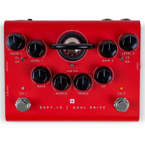 Blackstar Dept.10 Dual Drive Ламповая педаль драйв/дисторшн, 2 канала, USB, XLR DI