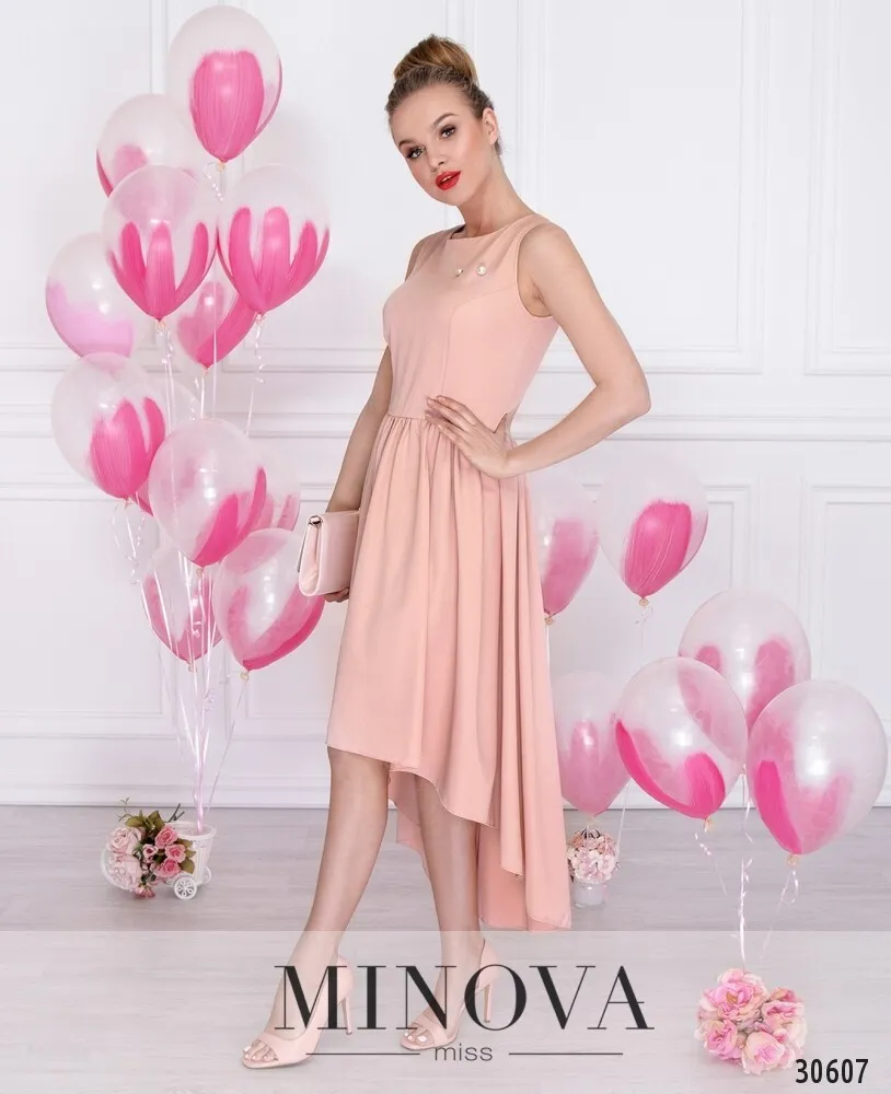 Платье 8584-пудра Minova