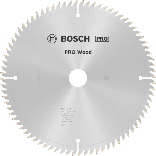 Пильный диск для циркулярной пилы PRO Multi Material 216x2,5x30 мм T60 BOSCH 2608640446