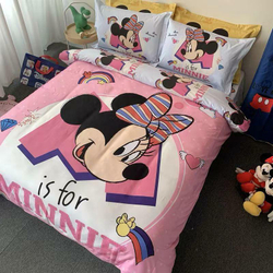 Постельное белье DISNEY 1.5 Полуторка Сатин Минни