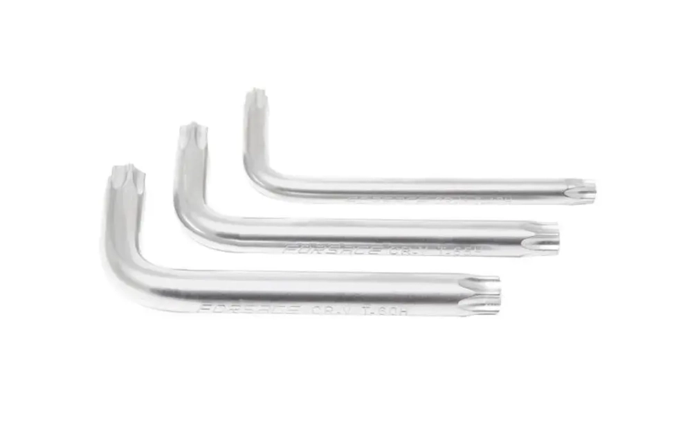 Ключ Г-образный TORX Т-8Н с отверстием Forsage F-76708