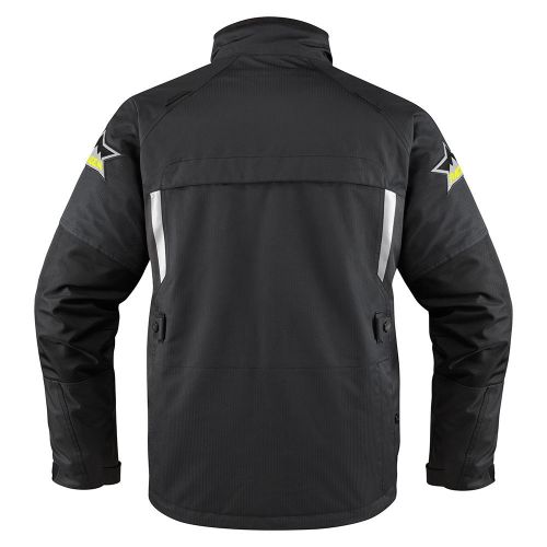 Купить Мотокуртка Текстильная Icon Raiden DKR Monochromatic / Черный