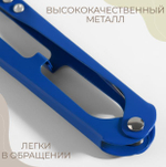 Ножницы для распар швов,обрезки ниток 10,5*2*0,8(фас 6 шт цена за шт) в чехле черный 1160798