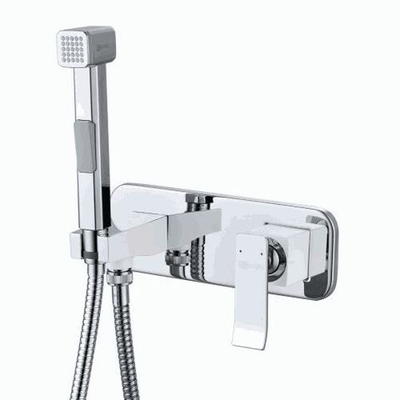 смеситель LEMARK Contest встраиваемый с гигиеническим душем LM5819CW