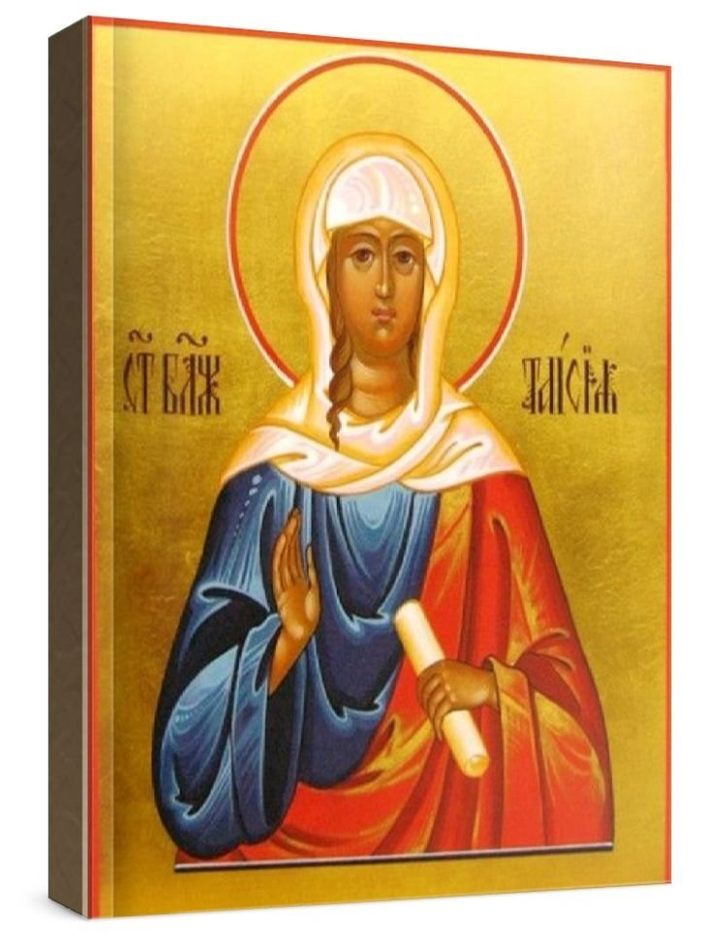 Таисия Египетская (рукописная икона)
