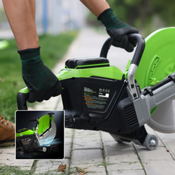 Бетонорез аккумуляторный Greenworks Арт.1501307, 82V, 350 мм, 4,3 кВт