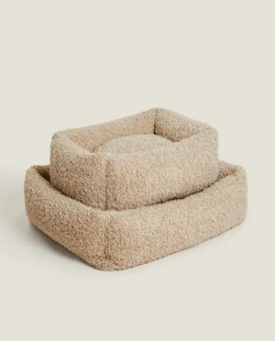 ZARA HOME ЛЕЖАНКА ДЛЯ ДОМАШНИХ ЖИВОТНЫХ ИЗ ИСКУССТВЕННОЙ ШЕРСТИ