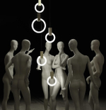 Pendant design lamp Halo by  Matthew McCormick D30