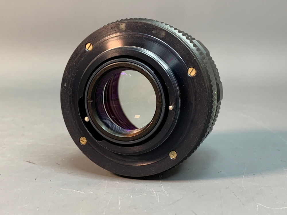 Zenit 122 + MC Helios-44M-6 царапки на передней линзе