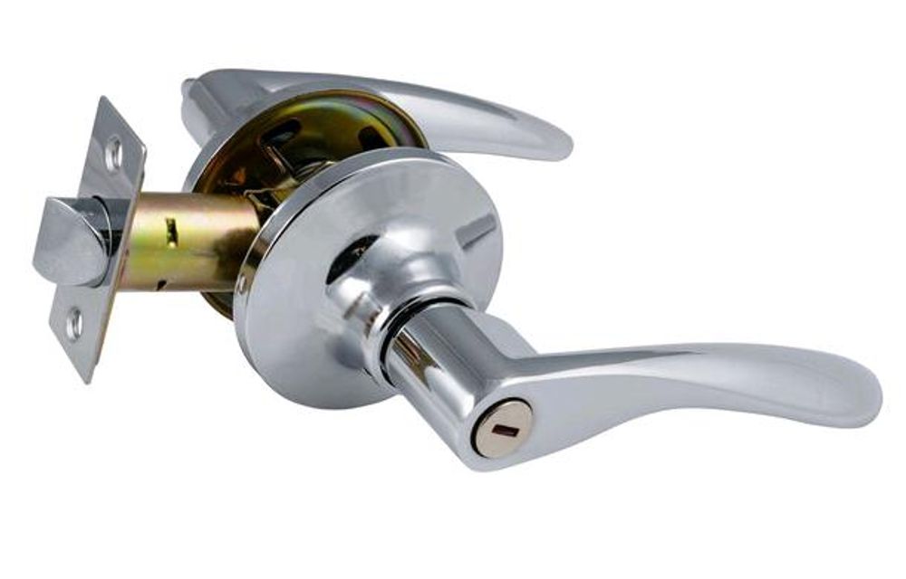 Защелка-Комплект S-Locked 3901-03 BK CP с фалевыми ручками фикс. ХРОМ /118451 см.157845 Защелка-Комплект S-Locked 3901-03 BK CP с фалевыми ручками фикс. ХРОМ /118451 см.157845
