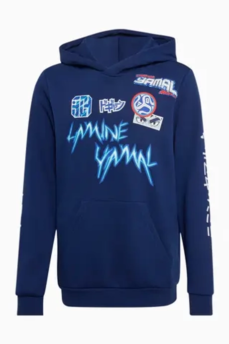 Кофта adidas Lamine Yamal 26 Anime Junior - темно-синий