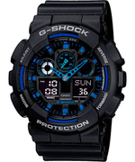 Японские наручные часы Casio G-SHOCK GA-100-1A2