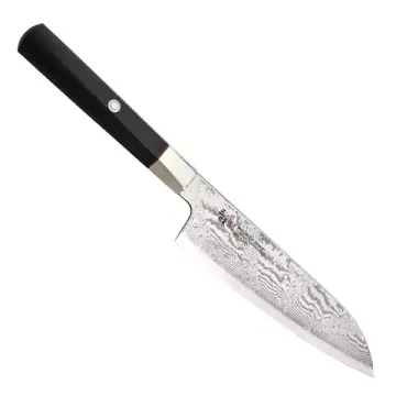 Нож кухонный Zanmai Hybrid Splash Santoku 180 мм. HZ2-3003DS