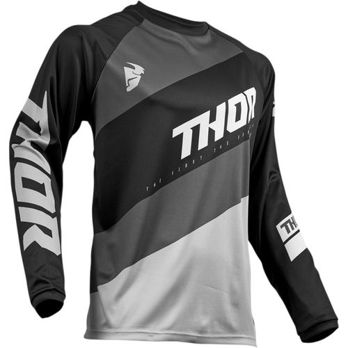 Купить Джерси Кроссовое Thor Sector Jersey / Черно-серый