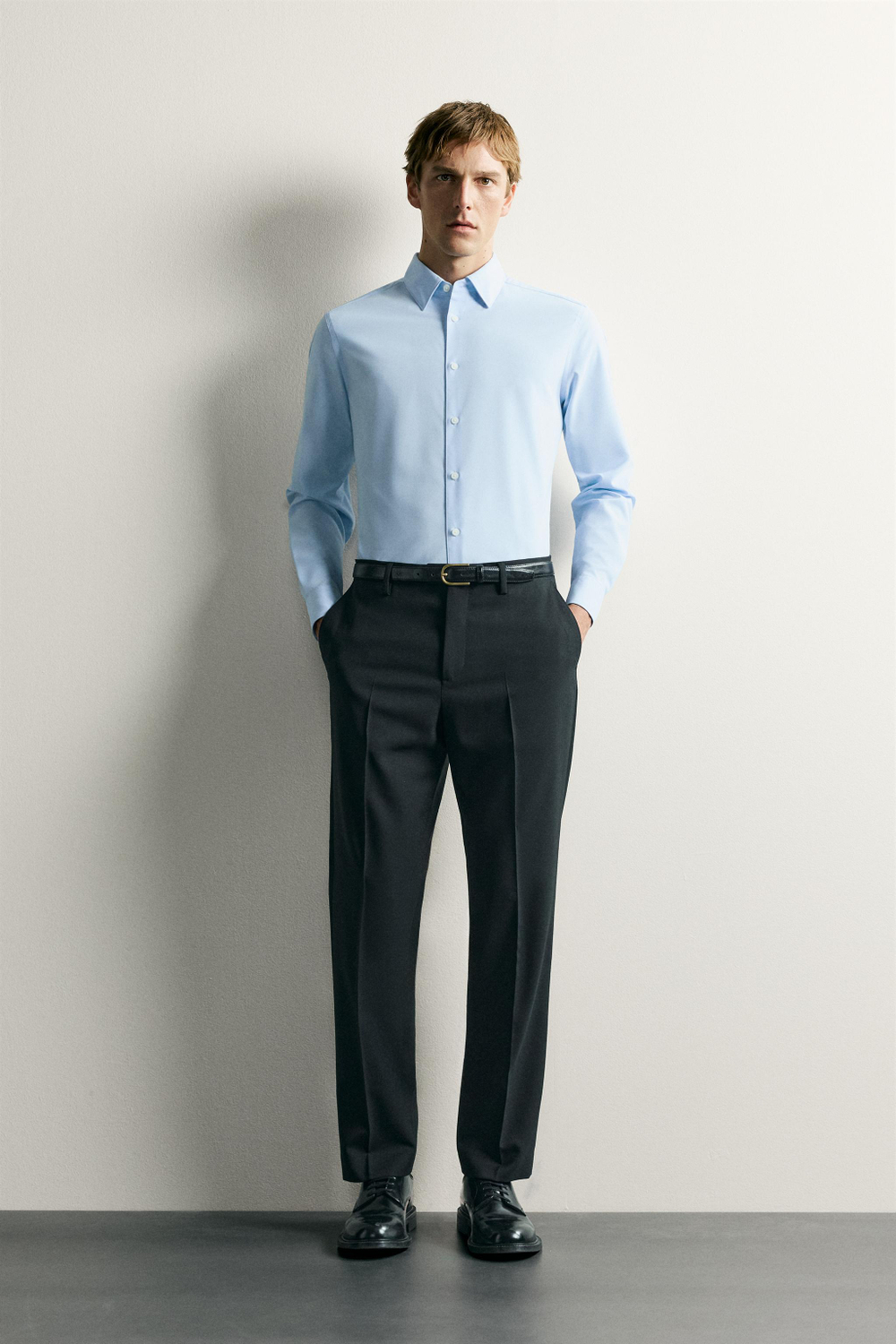 РУБАШКА SLIM FIT — ZARA
