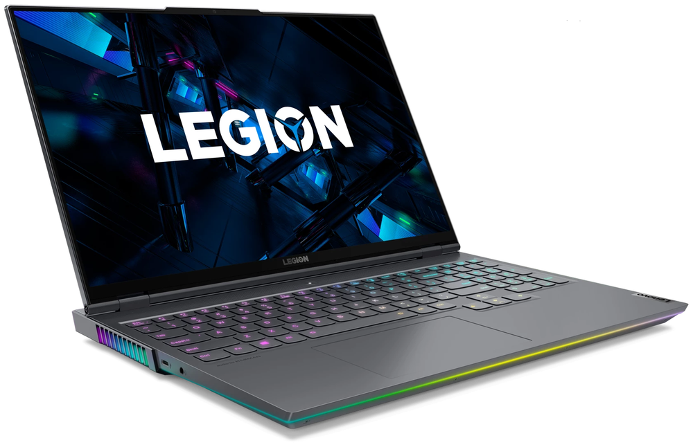Ноутбук игровой Lenovo Legion 7 16ITHg6 (82K60076RK) 16"/Intel Core i7 11800H /RAM 32 GB/SSD 1TB/Nvidia RTX3080 16GB/2560x1600/IPS 165Hz/DOS/Подсветка кл-ры: RGB/темно-серый. Состояние: B1