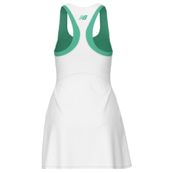 Женское теннисное платье New Balance Tournament - white/mint