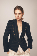 БЛЕЙЗЕР В ТОНКУЮ ПОЛОСКУ — THE ITEM — ZARA