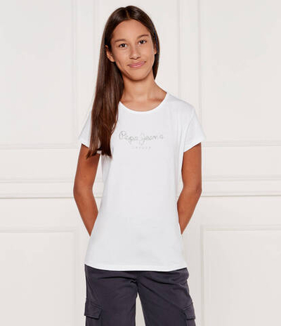 Футболка HANA Pepe Jeans London - белый(PG503064)