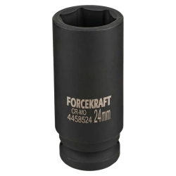 Головка ударная глубокая 24мм (6гр.),1/2'' FORCEKRAFT FK-4458524
