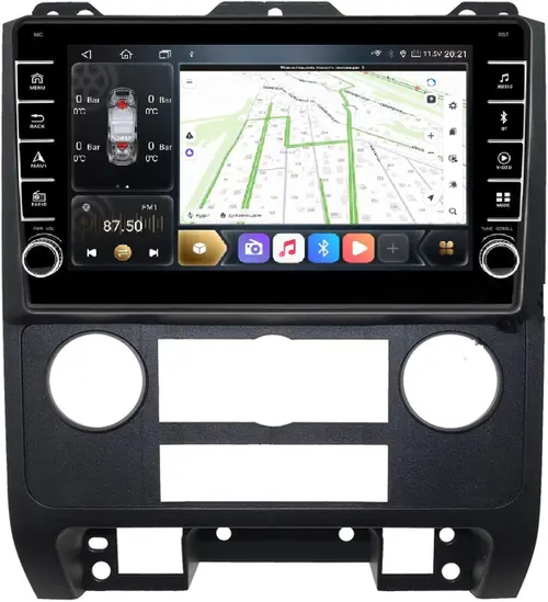 Магнитола для Ford F-150 2009-2014 - Kuberg SF-9014 (кнопки и крутилки), Android 12, Быстрая, CarPlay, 4G SIM-слот