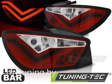 Задние фонари для Seat Ibiza 6J 3D (08-12) LED Red Crystal