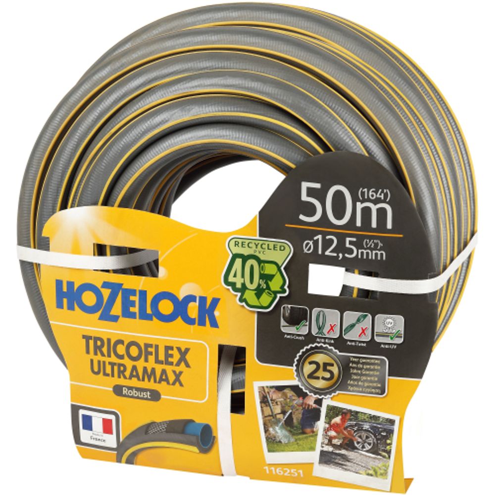 116244 HoZelock ШЛАНГ HoZelock 116244 TRICOFLEX ULTRAмAX 12,5 мм 50 м | HoZelock