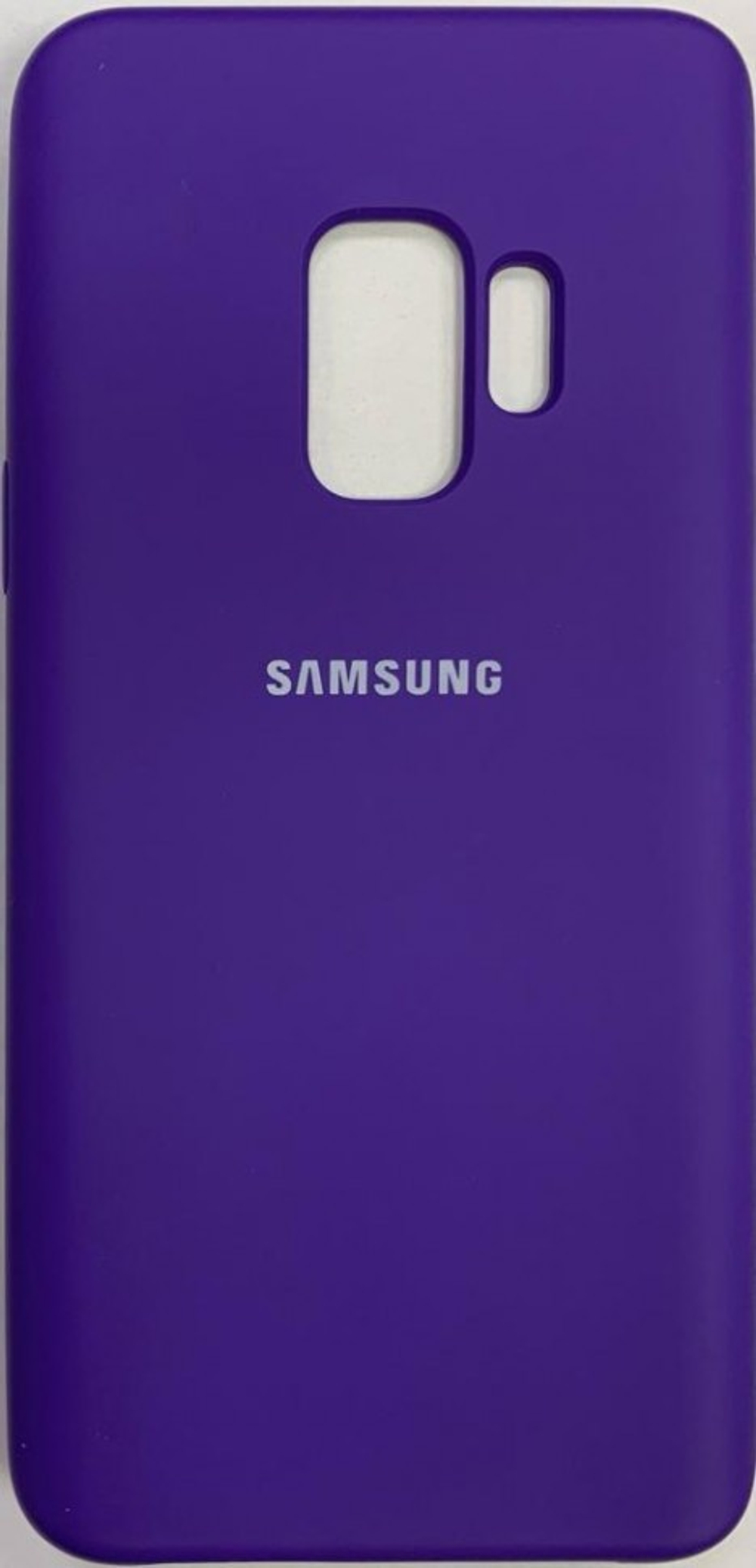Накладка для Samsung Galaxy S9 Silicone cover фиолетовая