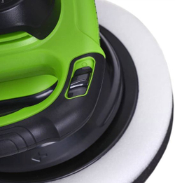Полировальная машина акк. Greenworks G24BU10, 24V, 254 мм, 2800 об/мин, ампл.11,5 мм, без АКБ и ЗУ 3502107