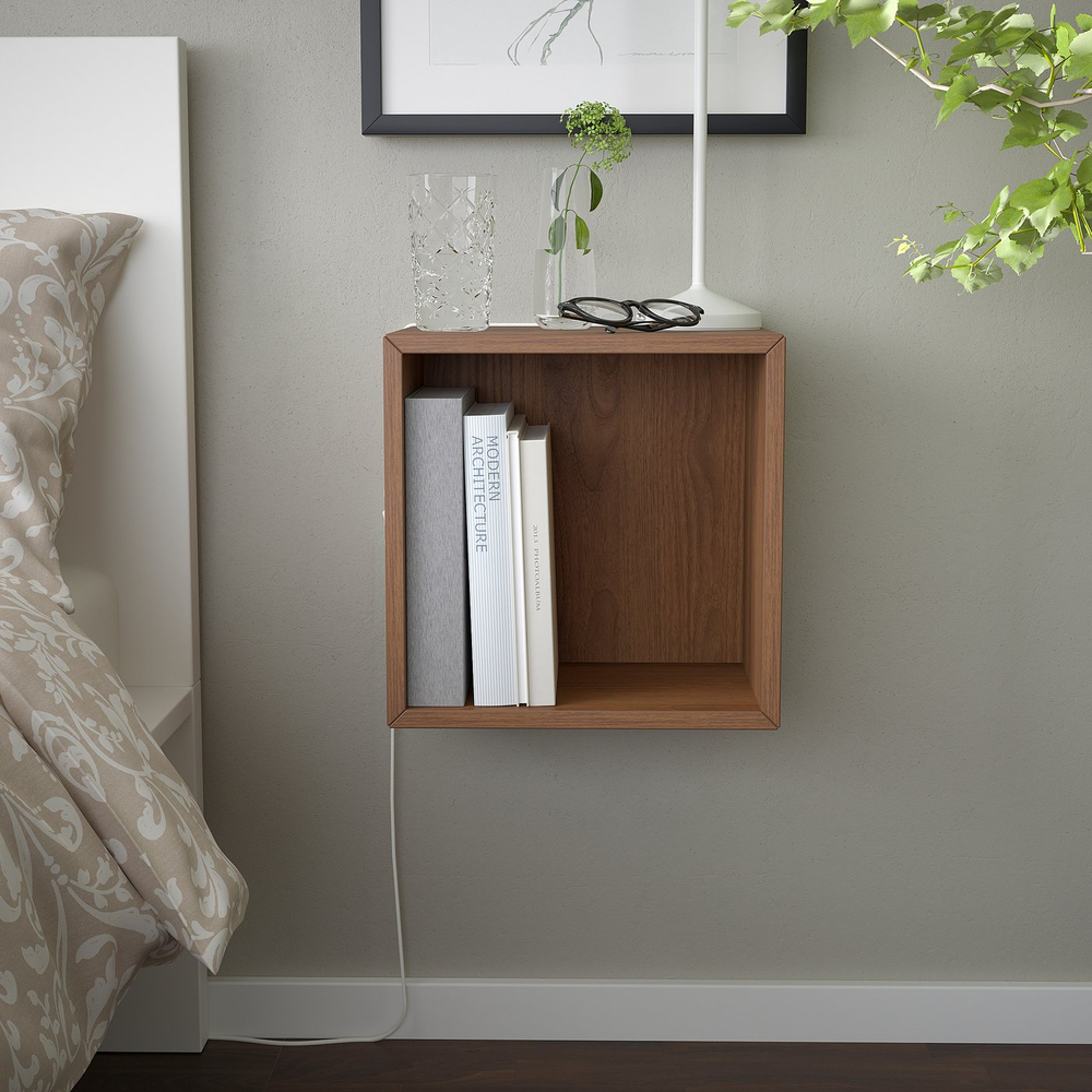 IKEA EKET  (ИКЕА ЕКЕТ)  -  Шкаф навесной - орех 35x25x35 см