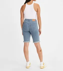 Шорты джинсовые женские LEVI'S CLASSIC BERMUDA SHORTS MED INDIGO - WORN IN