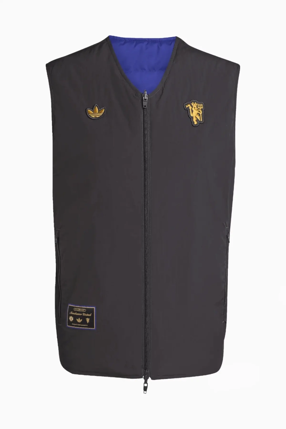 Жилет adidas Manchester United 25/26 Terrace Icons - черный