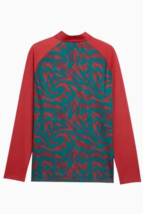 Кофта Puma Portugal 2026 Warm Up 1/4 Zip - красный