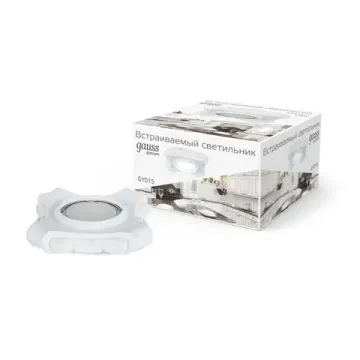 Встраиваемый точечный светильник 1*Gu5.3 GY015 белый Gypsum Exclusive Gauss
