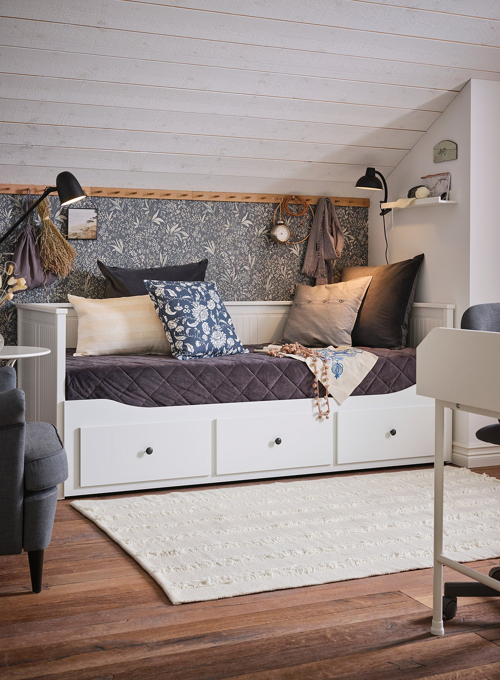 IKEA SKURUP  (ИКЕА СКУРУП)  -  Светильник на клипсе - черный