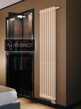 Axxinot Sentir 2170 - двухтрубный трубчатый радиатор высотой 1700 мм, нижнее подключение с термовентилем