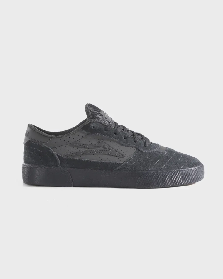Кеды Cambridge - Charcoal Suede Perforated Leather