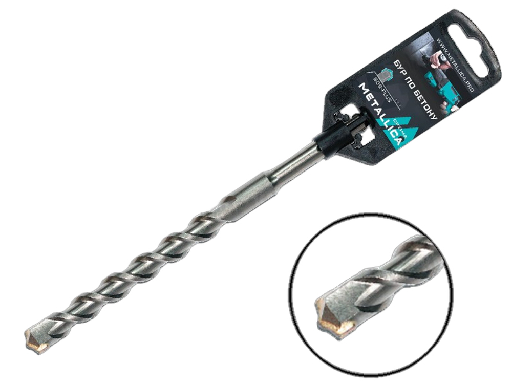 904190 (METALLICA Optima) бур по бетону 8*110/50мм SDS PLUS