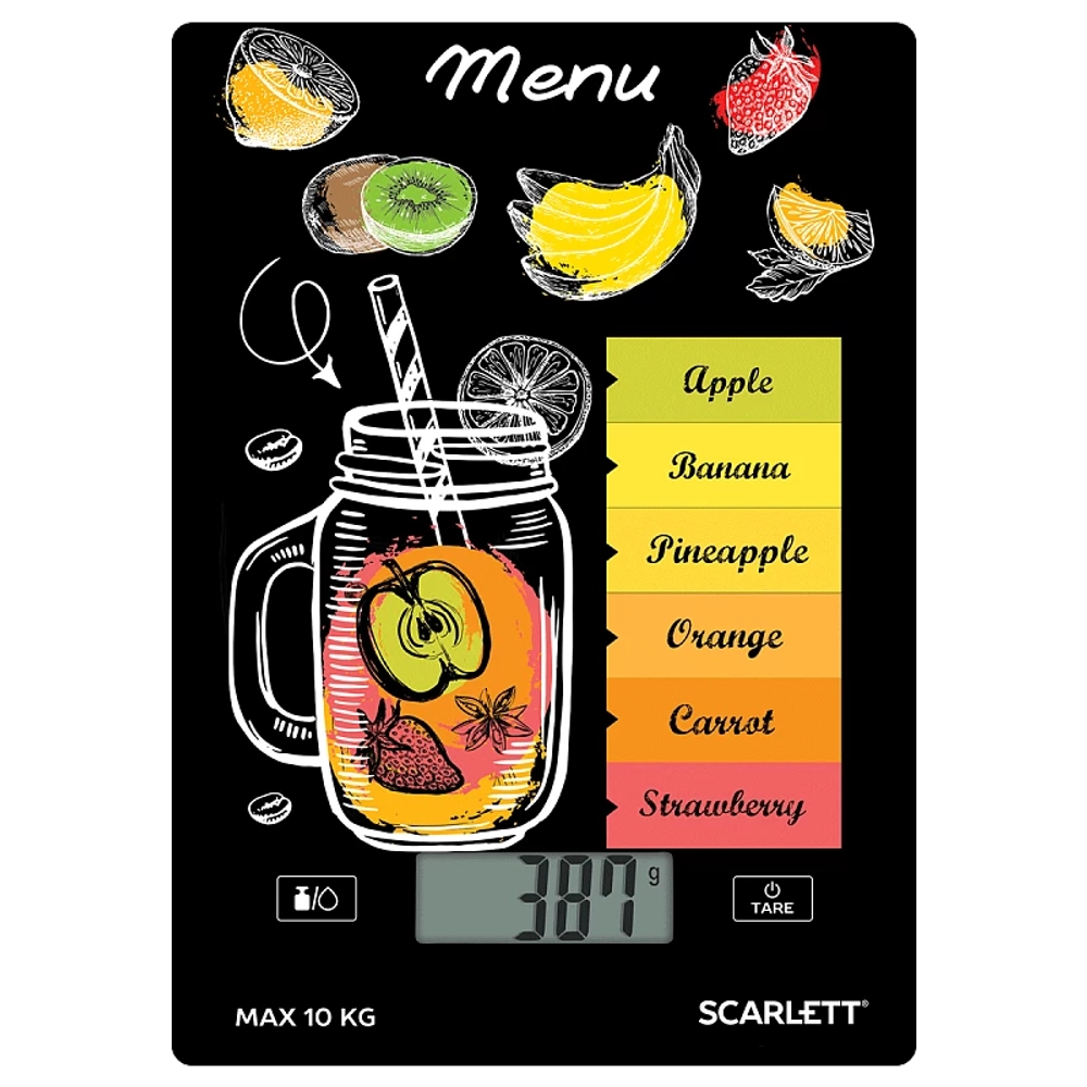 Весы кухонные SCARLETT SC-KS 57 P77 смузи