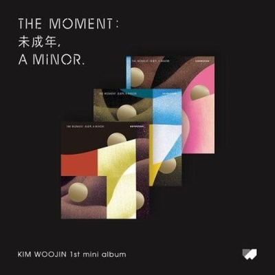 Альбом KIM WOOJIN - The moment : , A MINOR. 1st Mini Album 3 Version SET