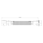 Гофра 1 1/2"*40*50 (800мм) GT1180 ИНКОПЛАСТ
