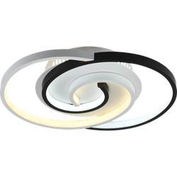 Светильник потолочный светодиодный Rivoli Abby 6101-101 LED 3900К - 4400К 57 Вт модерн с пультом | Rivoli