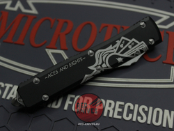 Нож Microtech Ultratech "Dead Man's Hand" T/E A+++ Tanto (Левый) - клинок апокалиптик